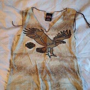 Harley-Davidson Eagle Graphic Tank Top